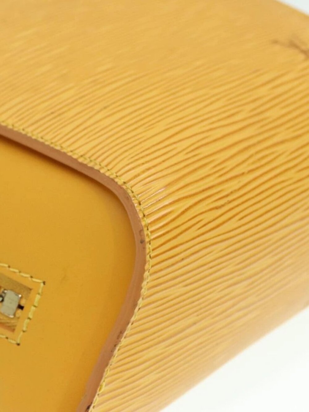 LOUIS VUITTON Epi Mabillon Backpack Yellow M52239 LV Auth 93891 - Picture 4 of 16